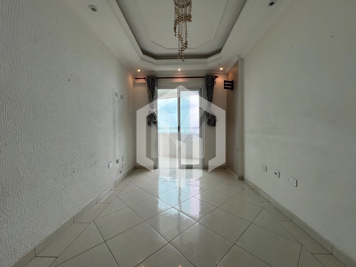 Apartamento de 1 quarto no Maracanã, com sacada, vaga e lazer na Praia Grande