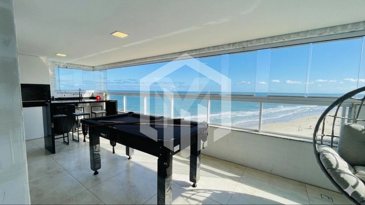Apartamento com vista mar, 3 dormitórios, suíte e lazer completo no Caiçara, Praia Grande