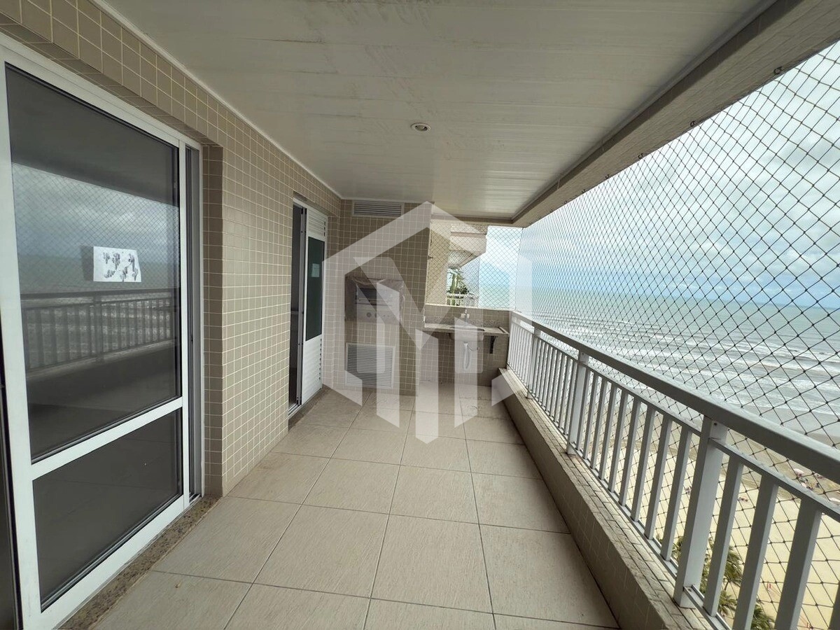 Apartamento com 2 dormitórios e vista para o mar na Aviação, Praia Grande