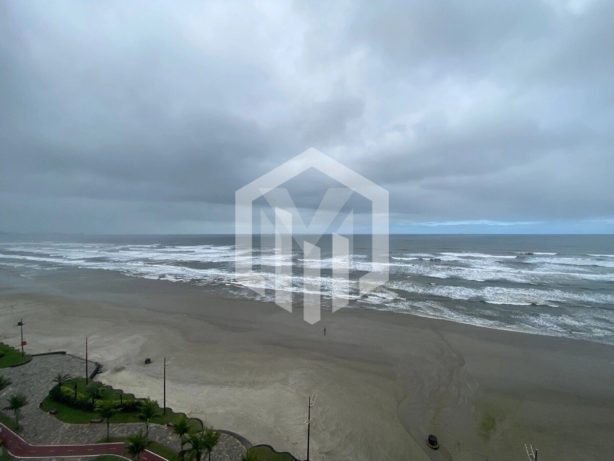 Apartamento de 62m² com 2 dormitórios, vista para o mar na Praia Grande