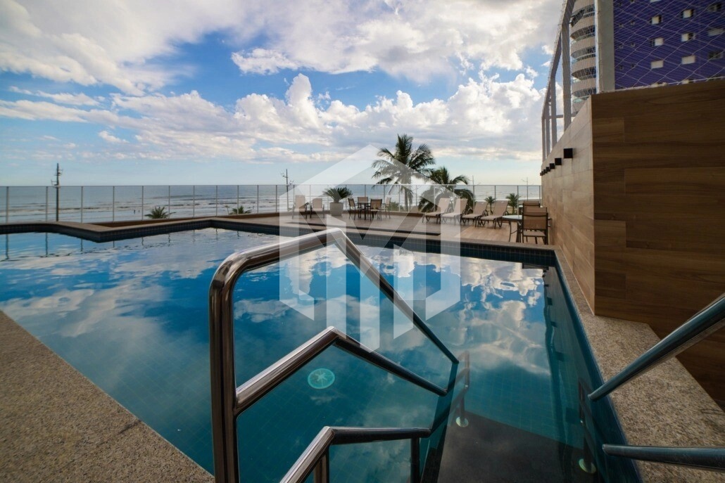 Apartamento de 67m² na Praia Grande, 2 dormitórios, suíte, 2 vagas e lazer completo no Caiçara