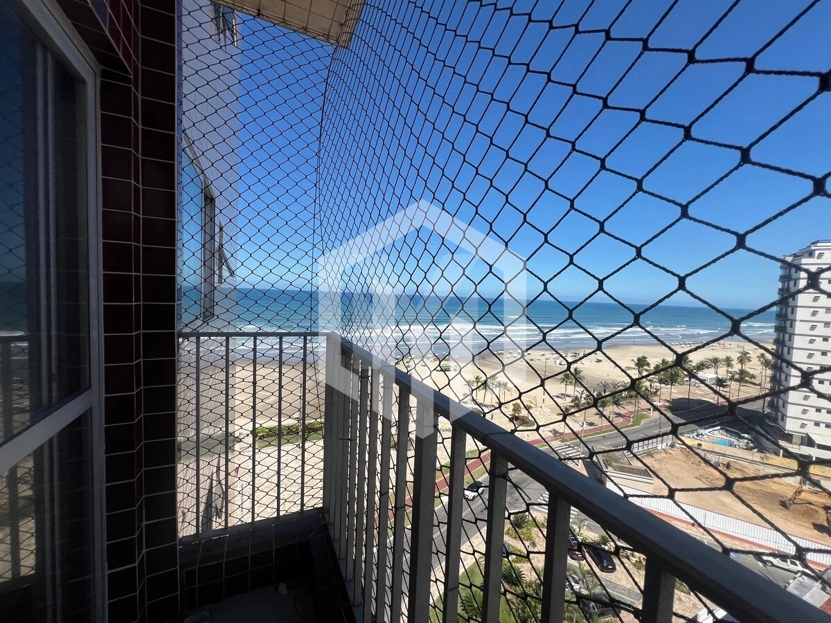 Apartamento de 2 quartos com suíte, vista mar na Tupi, Praia Grande, aceita financiamento