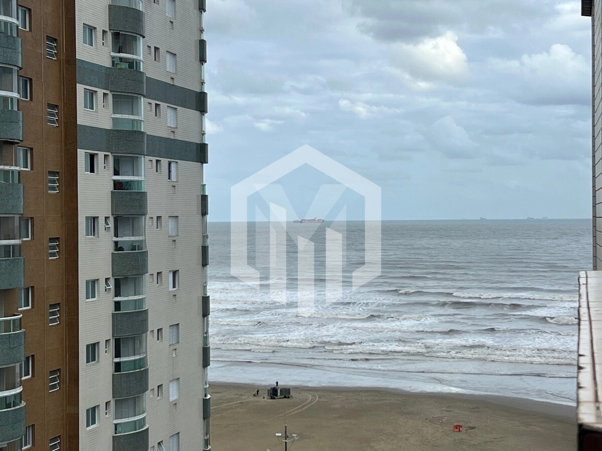 Cobertura com Vista Mar na Guilhermina - 127m², 3 quartos, mobiliada, com churrasqueira e 2 vagas