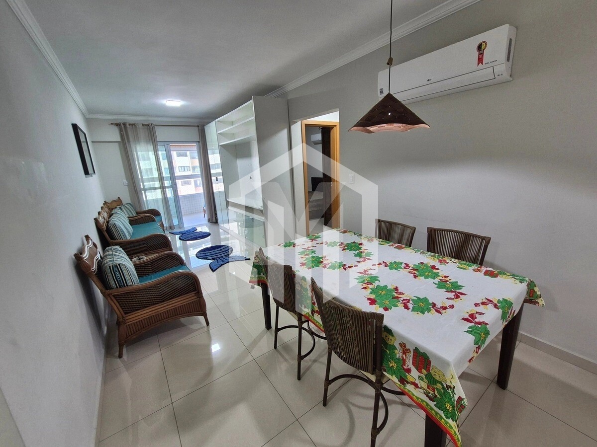 Apartamento mobiliado com 2 dormitórios, suíte, terraço gourmet e lazer completo em Guilhermina, Pra