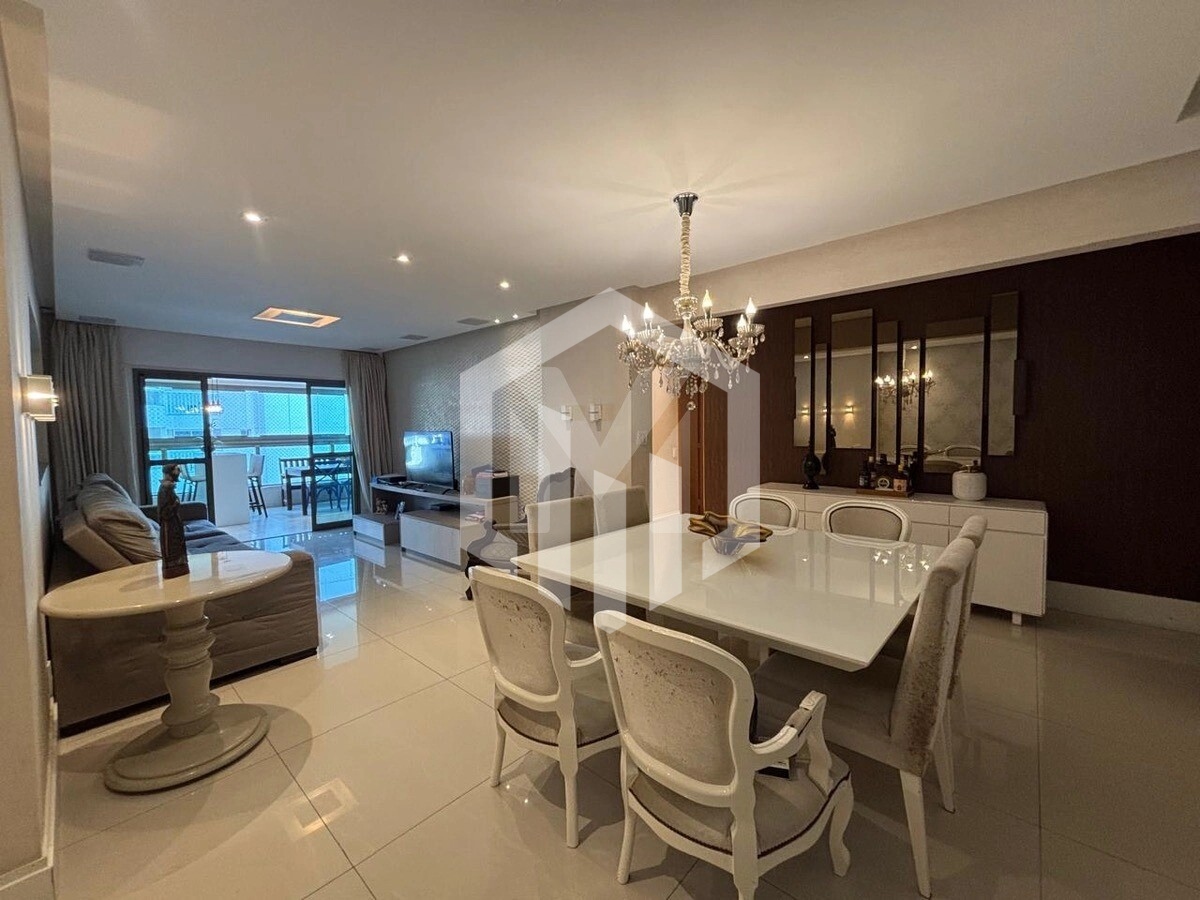 Apartamento de 3 suítes com vista mar e 180m² no Canto do Forte, Praia Grande