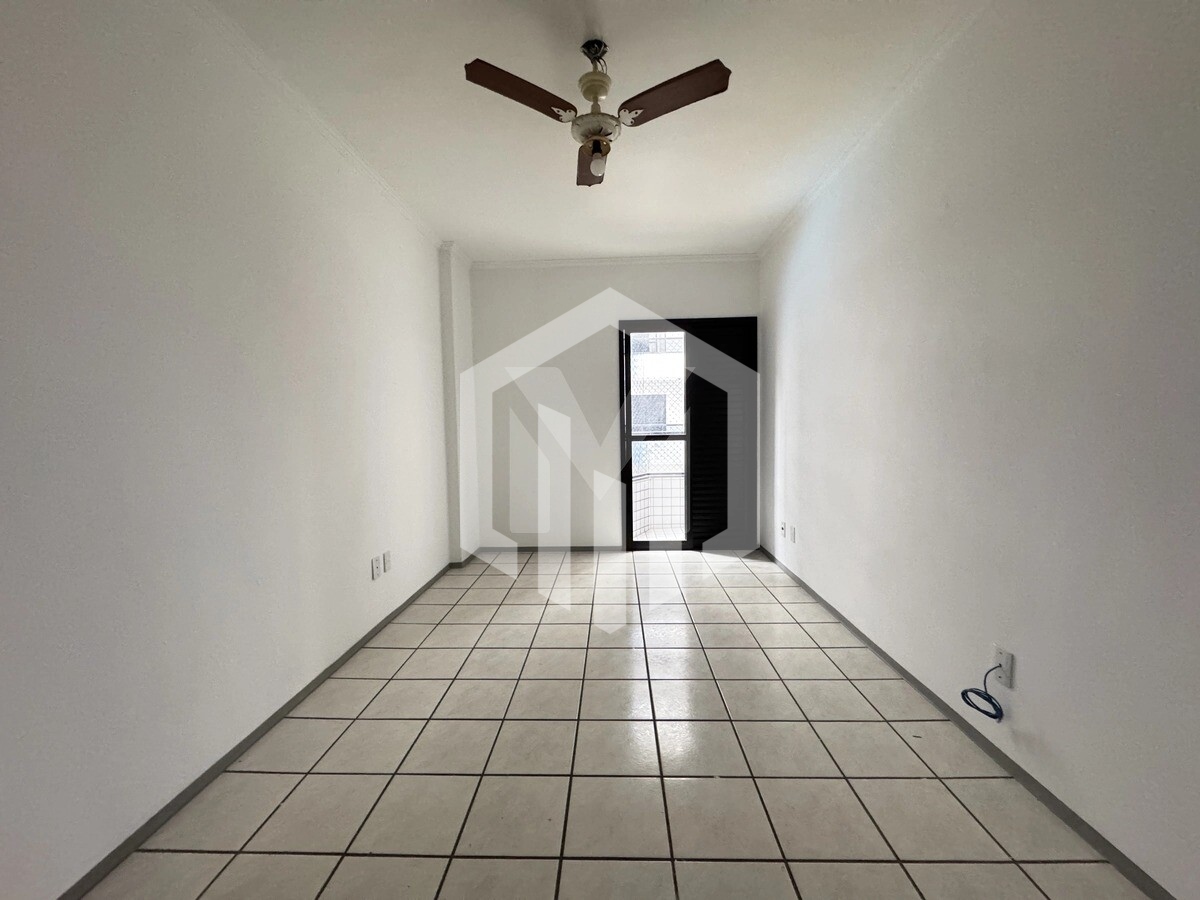 Apartamento de 1 dormitório no Caiçara, Praia Grande, com vaga, lazer completo e documentação em ord