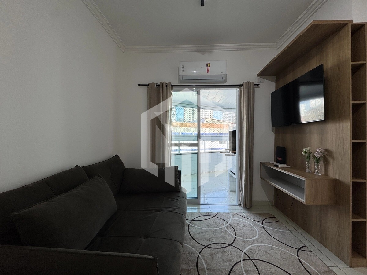 Apartamento 2 dormitórios com suíte, sacada gourmet e lazer completo no Caiçara, Praia Grande