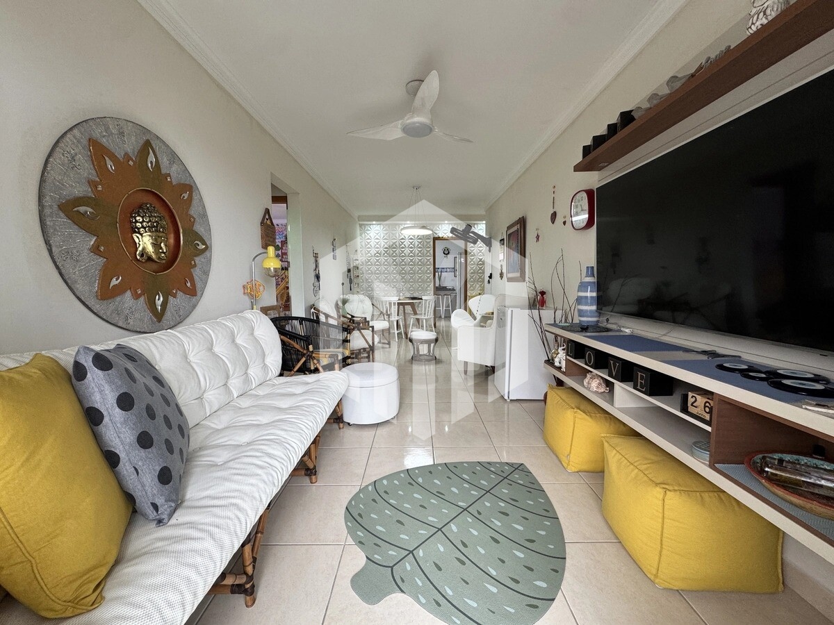 Apartamento de 2 quartos com suíte, vista mar e lazer completo no Caiçara, Praia Grande