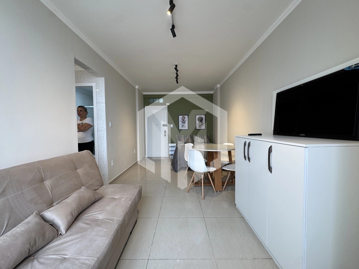 Kitnet mobiliado na Guilhermina com vista livre e vaga rotativa