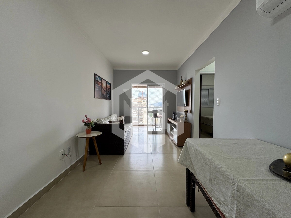 Apartamento com 2 dormitórios, suíte e 2 vagas no Caiçara, Praia Grande