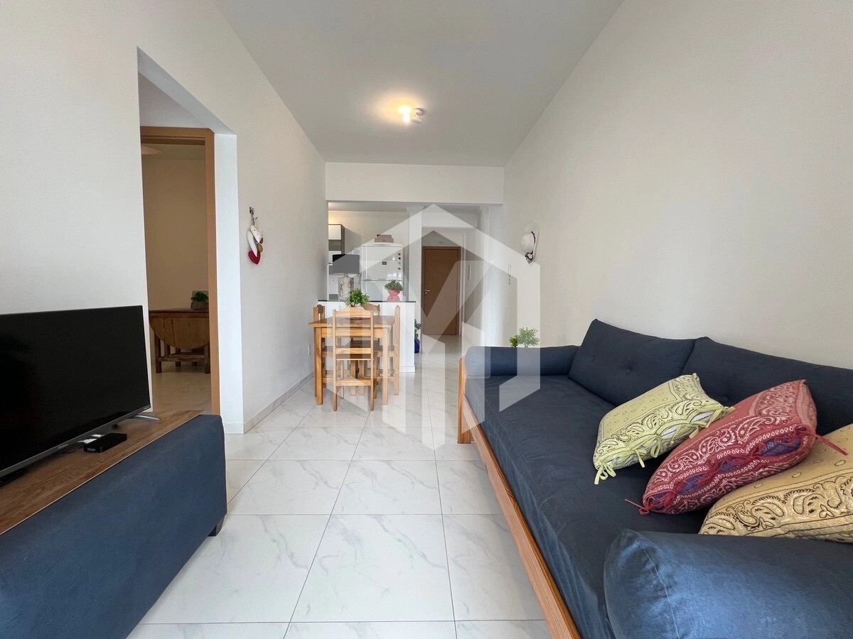 Apartamento de 2 dormitórios na Vila Caiçara, Praia Grande, com lazer e documentação em ordem