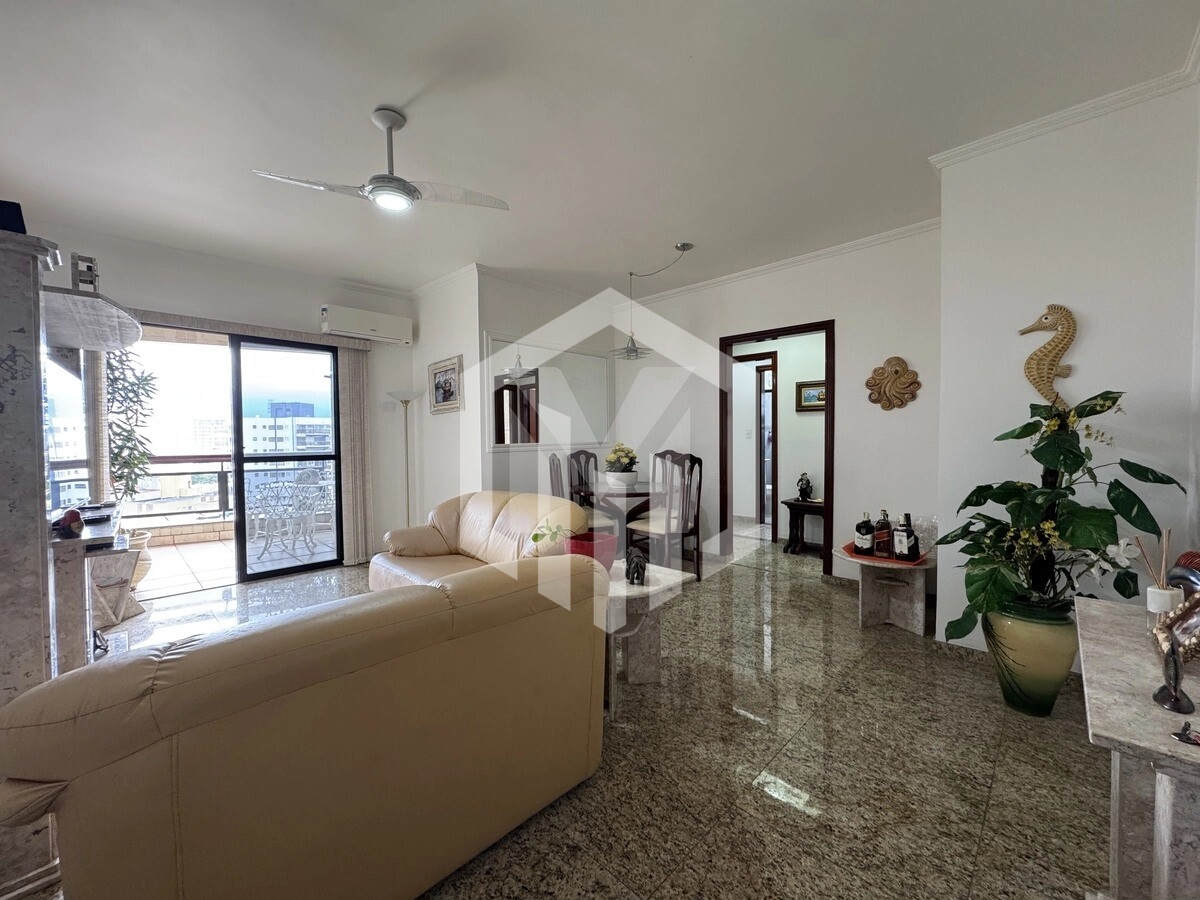 Apartamento de 2 dormitórios com suíte, sacada gourmet e vaga em Caiçara, Praia Grande