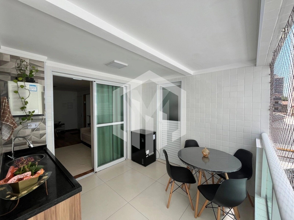 Apartamento de 3 dormitórios com suíte, 2 vagas e lazer completo a 150m da praia em Praia Grande