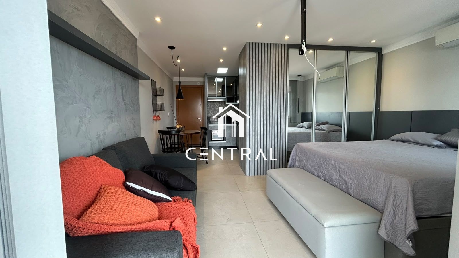 Studio com 1 dormitório para alugar, 37 m² por R$ 3.375,90/mês - Centro - Guarulhos/SP