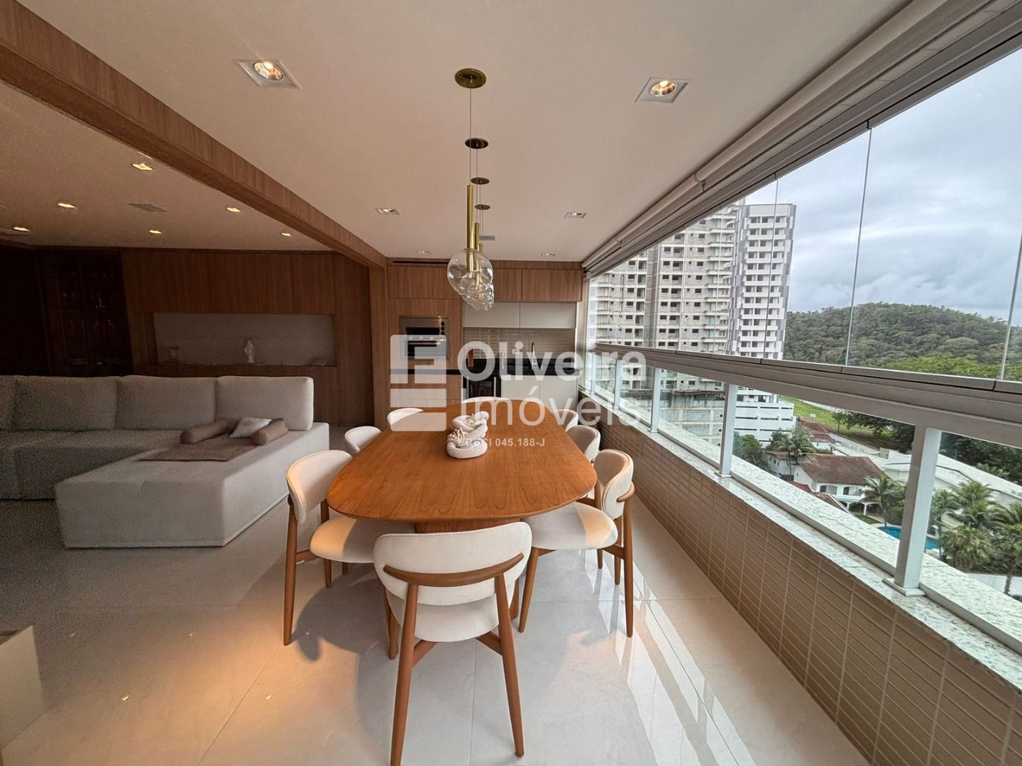 Apartamento com 3 dormitórios à venda, 154 m² por R$ 1.950.000,00 - Canto do Forte - Praia Grande/SP