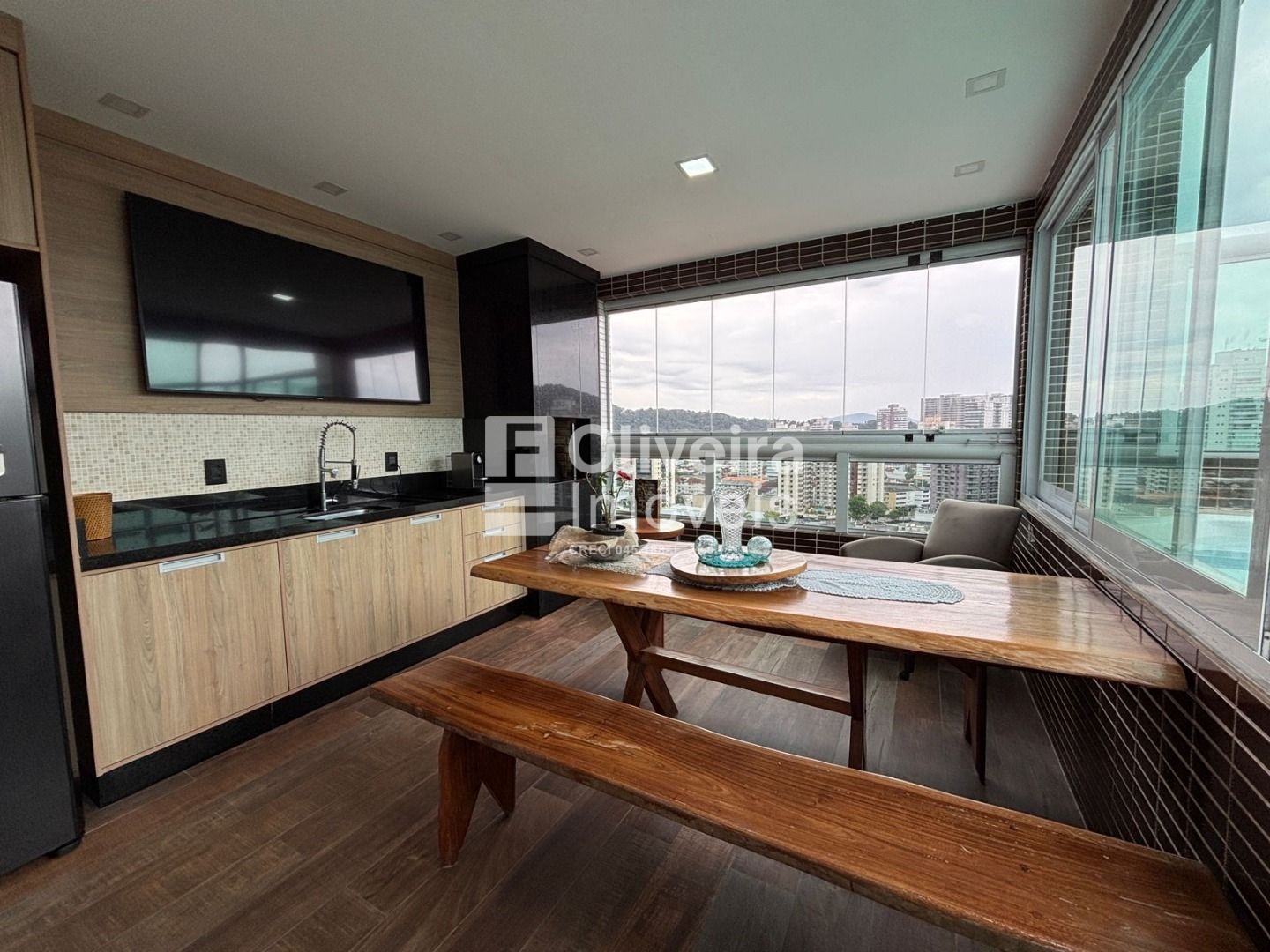 Cobertura com 4 dormitórios à venda, 166 m² por R$ 2.850.000 - Canto do Forte - Praia Grande/SP